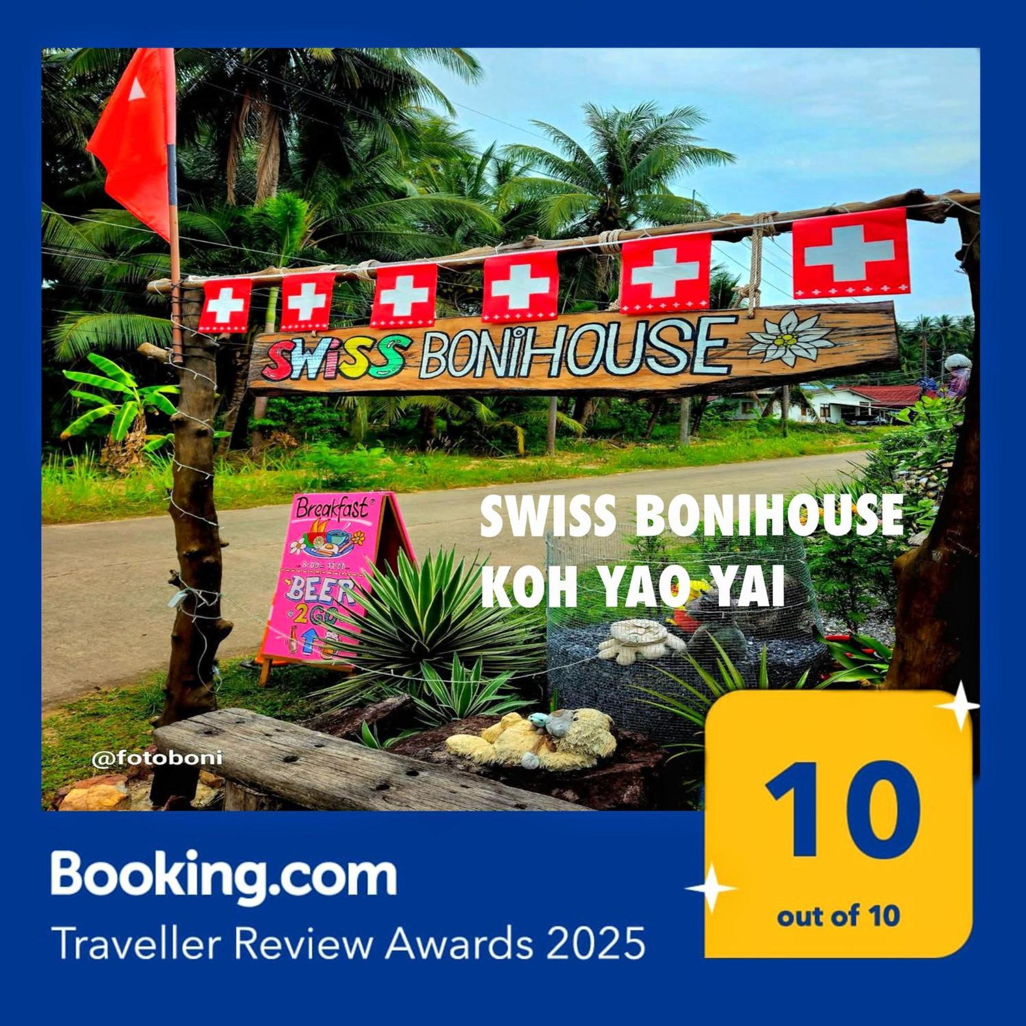ホテル Swiss Bonihouse Koh Yao Yai Ban Pru Nai エクステリア 写真